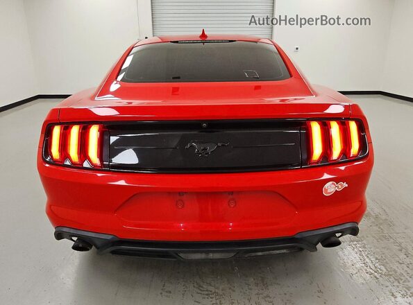 1FA6P8THXL5176024 2020 FORD MUSTANG Red Widok z tyłu