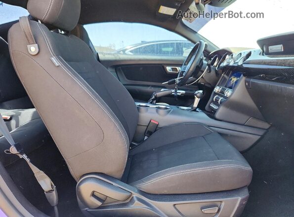 1FA6P8THXM5102927 2021 FORD MUSTANG Purple Rear seats view