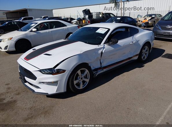 1FA6P8THXN5140577 2022 FORD MUSTANG White Przód lewy