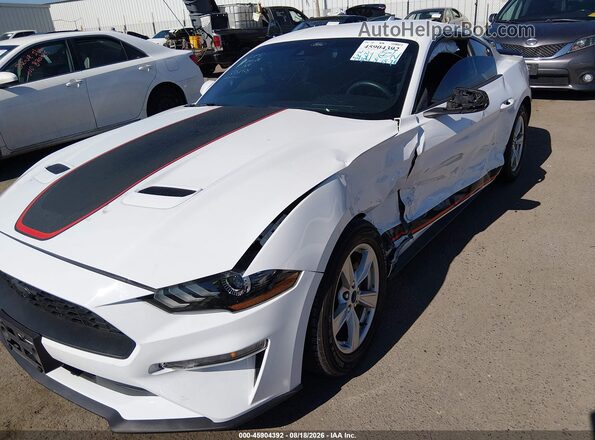 1FA6P8THXN5140577 2022 FORD MUSTANG White Widok deski rozdzielczej