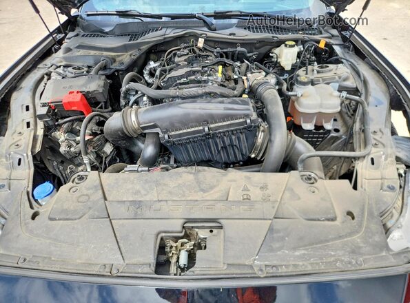 1FA6P8THXR5143291 2024 FORD MUSTANG Black Вид задньої частини салону