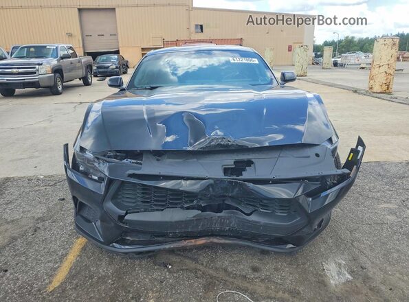 1FA6P8THXS5124181 2025 FORD MUSTANG Black Դիմացի տեսք