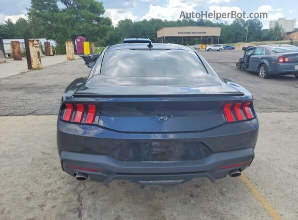 1FA6P8THXS5124181 2025 FORD MUSTANG Black Հետևի տեսք