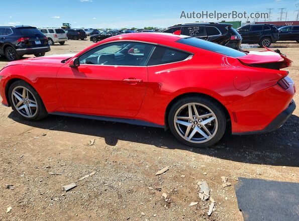 1FA6P8THXT5102263 2026 FORD MUSTANG Red Rear left