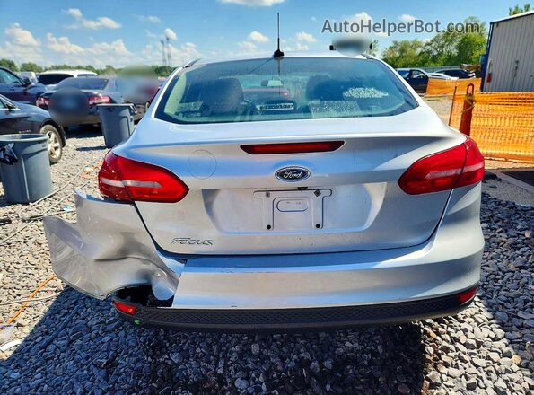 1FADP3E20HL307192 2017 FORD FOCUS Silver Vista trasera