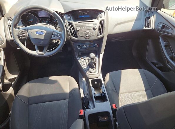1FADP3E20HL307192 2017 FORD FOCUS Silver Vista del salpicadero
