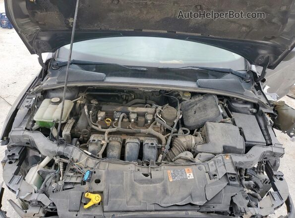 1FADP3E21GL237894 2016 FORD FOCUS Gray Вид задньої частини салону