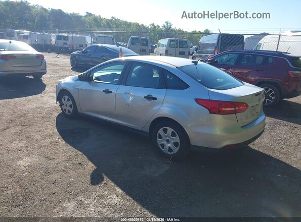 1FADP3E21HL259301 2017 FORD FOCUS Silver უკანა მარცხენა