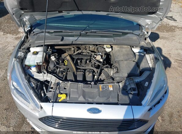 1FADP3E21HL259301 2017 FORD FOCUS Silver უკანა ხედი
