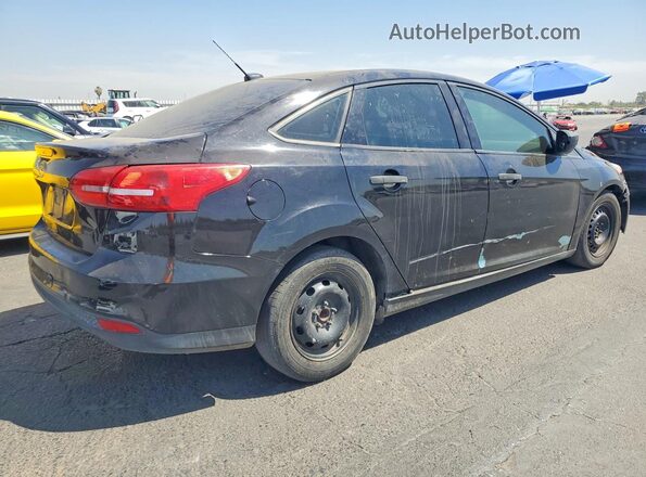 1FADP3E21JL205678 2018 FORD FOCUS Black წინა ხედი