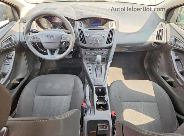 1FADP3E22HL236688 2017 FORD FOCUS Gray წინა პანელის ხედი