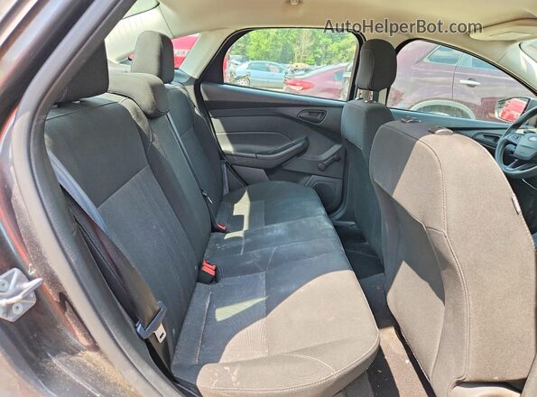 1FADP3E22HL236688 2017 FORD FOCUS Gray უკანა სავარძლების ხედი