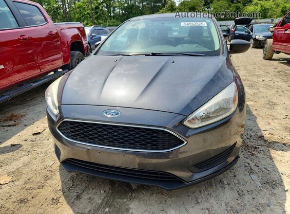 1FADP3E22HL236688 2017 FORD FOCUS Gray წინა ხედი
