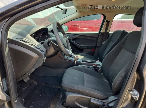 1FADP3E22HL236688 2017 FORD FOCUS Gray წინა სალონის ხედი