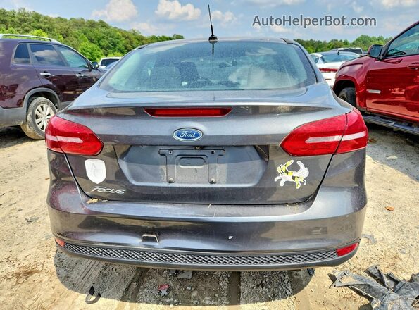 1FADP3E22HL236688 2017 FORD FOCUS Gray უკანა ხედი