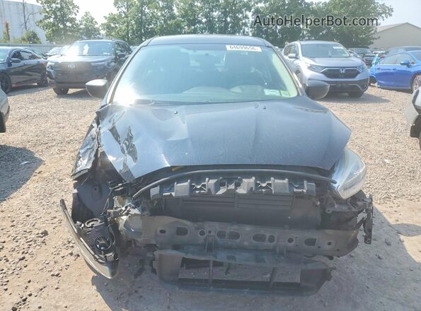 1FADP3E22JL213983 2018 FORD FOCUS Черный Вид спереди