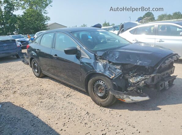 1FADP3E22JL213983 2018 FORD FOCUS Черный Передняя правая четверть