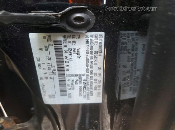 1FADP3E22JL213983 2018 FORD FOCUS Черный Вид наклейки с VIN-кодом