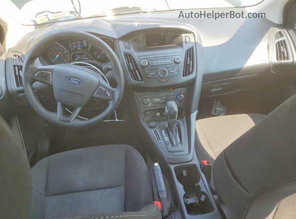 1FADP3E22JL213983 2018 FORD FOCUS Черный Вид панели приборов