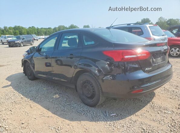 1FADP3E22JL213983 2018 FORD FOCUS Черный Задняя левая четверть