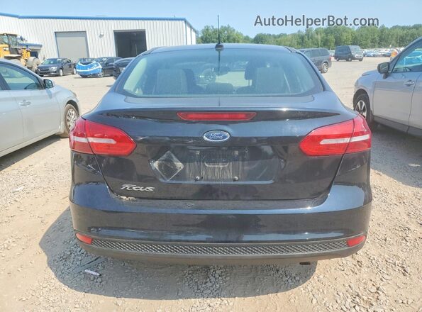 1FADP3E22JL213983 2018 FORD FOCUS Черный Вид сзади
