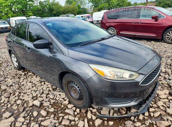 1FADP3E22JL298596 2018 FORD FOCUS Gray Przód prawy