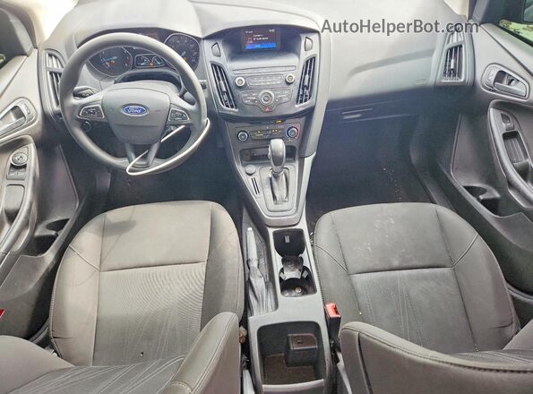 1FADP3E22JL298596 2018 FORD FOCUS Gray Widok deski rozdzielczej