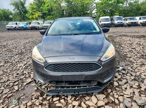 1FADP3E22JL298596 2018 FORD FOCUS Gray Widok z przodu