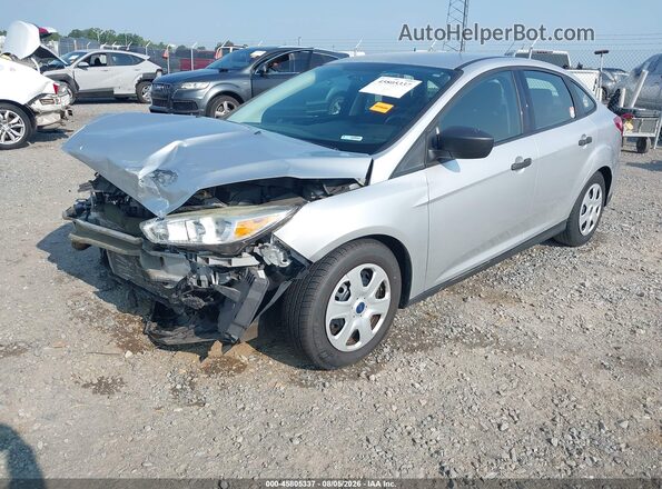 1FADP3E23GL355929 2016 FORD FOCUS Silver Przód lewy