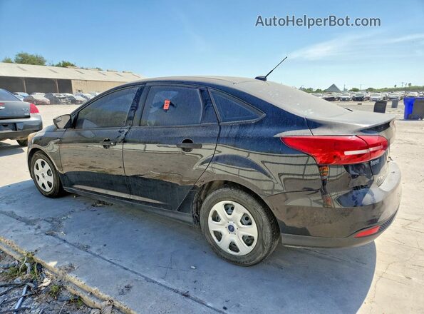 1FADP3E23JL259113 2018 FORD FOCUS Black Tył lewy