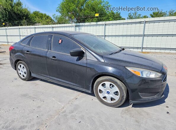 1FADP3E23JL259113 2018 FORD FOCUS Black Przód prawy