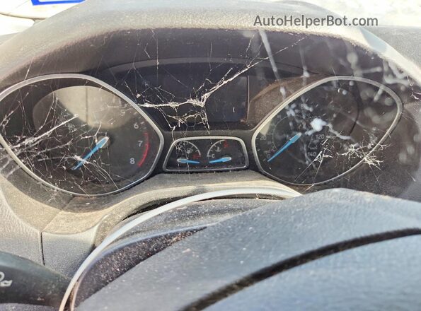 1FADP3E23JL259113 2018 FORD FOCUS Black Widok zestawu wskaźników