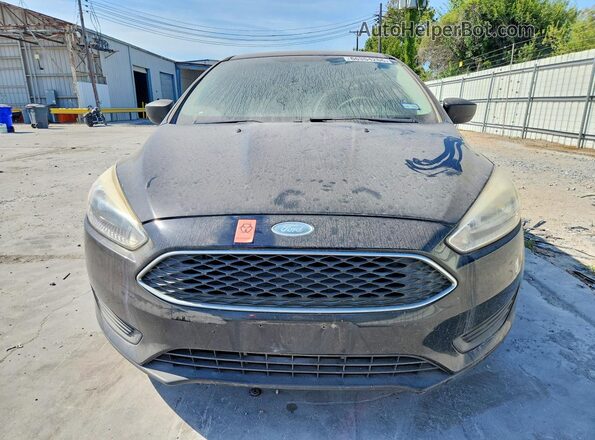 1FADP3E23JL259113 2018 FORD FOCUS Black Widok z przodu