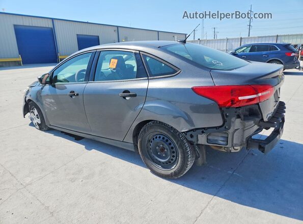 1FADP3E24HL332483 2017 FORD FOCUS Gray Rear left