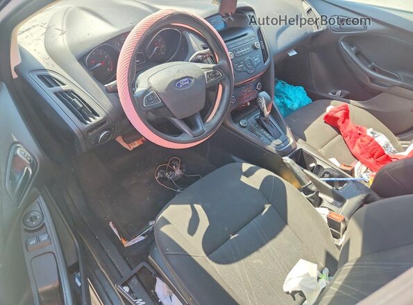 1FADP3E24HL332483 2017 FORD FOCUS Gray Dashboard view
