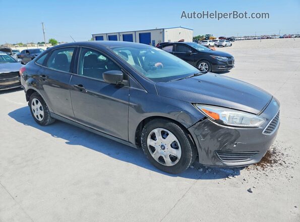 1FADP3E24HL332483 2017 FORD FOCUS Gray Front right