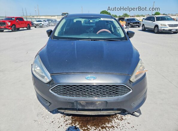 1FADP3E24HL332483 2017 FORD FOCUS Gray Front view