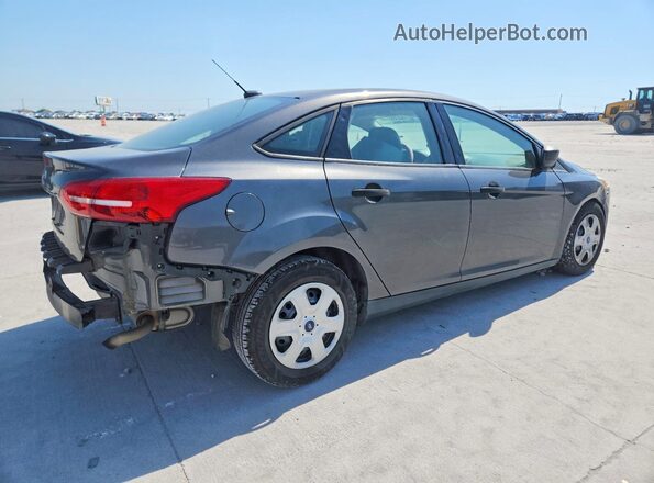 1FADP3E24HL332483 2017 FORD FOCUS Gray Rear right