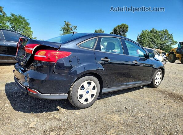1FADP3E24JL233927 2018 FORD FOCUS Black Rear right