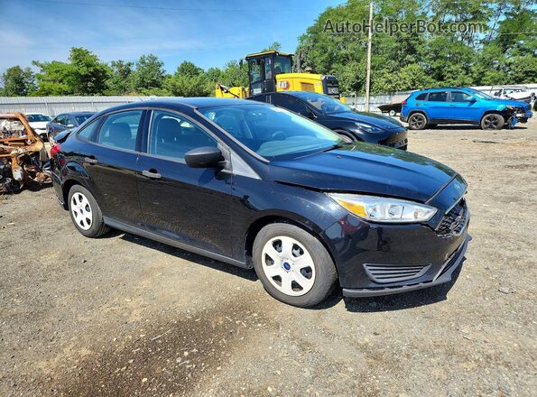 1FADP3E24JL233927 2018 FORD FOCUS Black Front right
