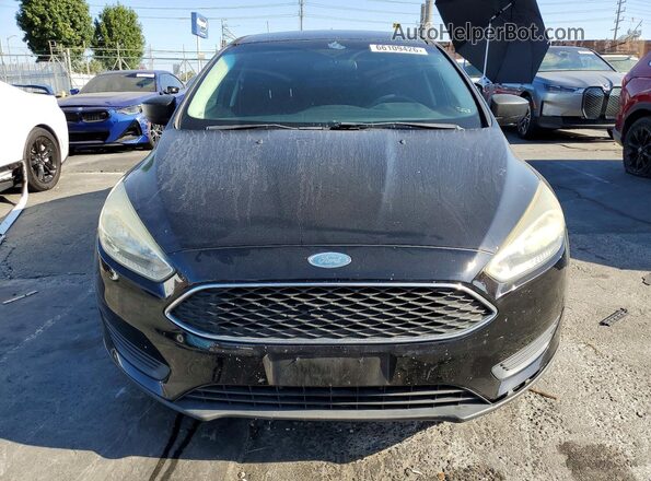 1FADP3E25GL362333 2016 FORD FOCUS Black Front view