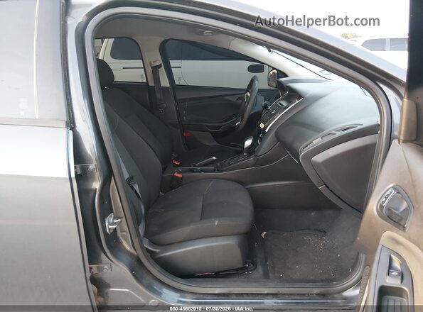 1FADP3E25GL387345 2016 FORD FOCUS Gray Widok wnętrza z przodu