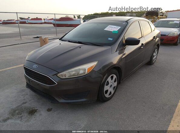 1FADP3E25GL387345 2016 FORD FOCUS Gray Przód lewy