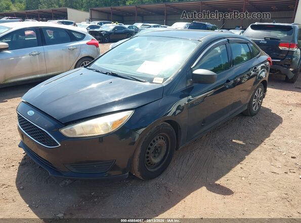 1FADP3E25HL262184 2017 FORD FOCUS Black Передня ліва чверть