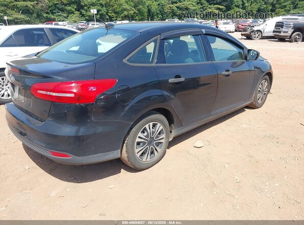 1FADP3E25HL262184 2017 FORD FOCUS Black Задня права чверть