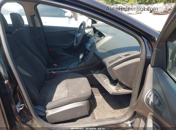 1FADP3E25HL262184 2017 FORD FOCUS Black Вид салону спереду