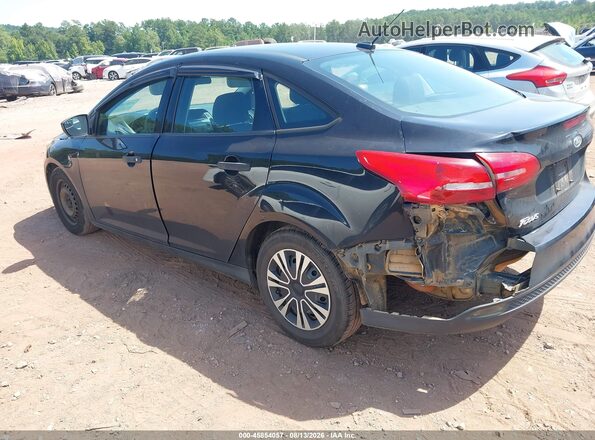 1FADP3E25HL262184 2017 FORD FOCUS Black Задня ліва чверть