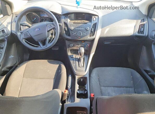 1FADP3E25HL328958 2017 FORD FOCUS Blue Առջևի վահանակի տեսք
