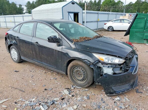 1FADP3E25JL243320 2018 FORD FOCUS Black Przód prawy