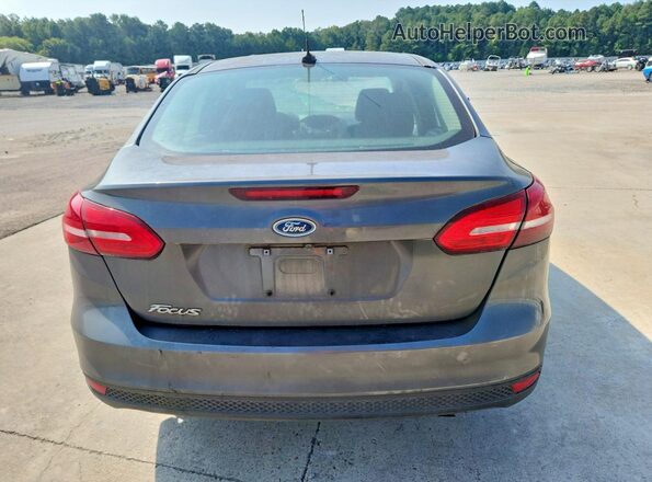 1FADP3E26HL251808 2017 FORD FOCUS Gray Հետևի տեսք